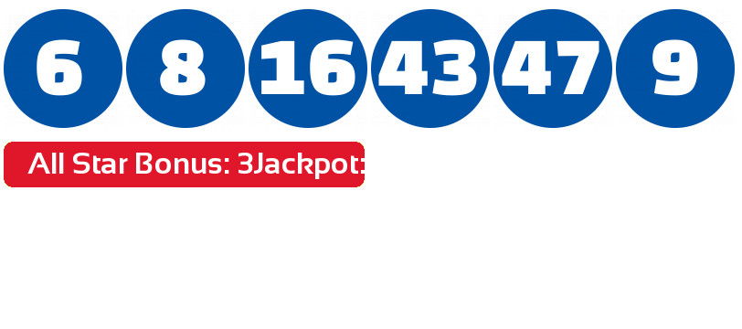 Lotto America results January 23, 2023