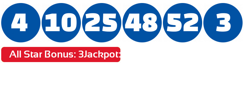 Lotto America results December 25, 2023